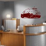 Exemple de stickers muraux: New Fiat 500 (Thumb)